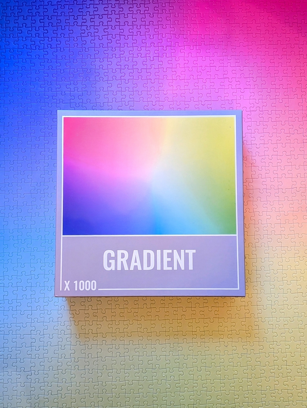 Cloudberries Gradient 1000 Piece Puzzle